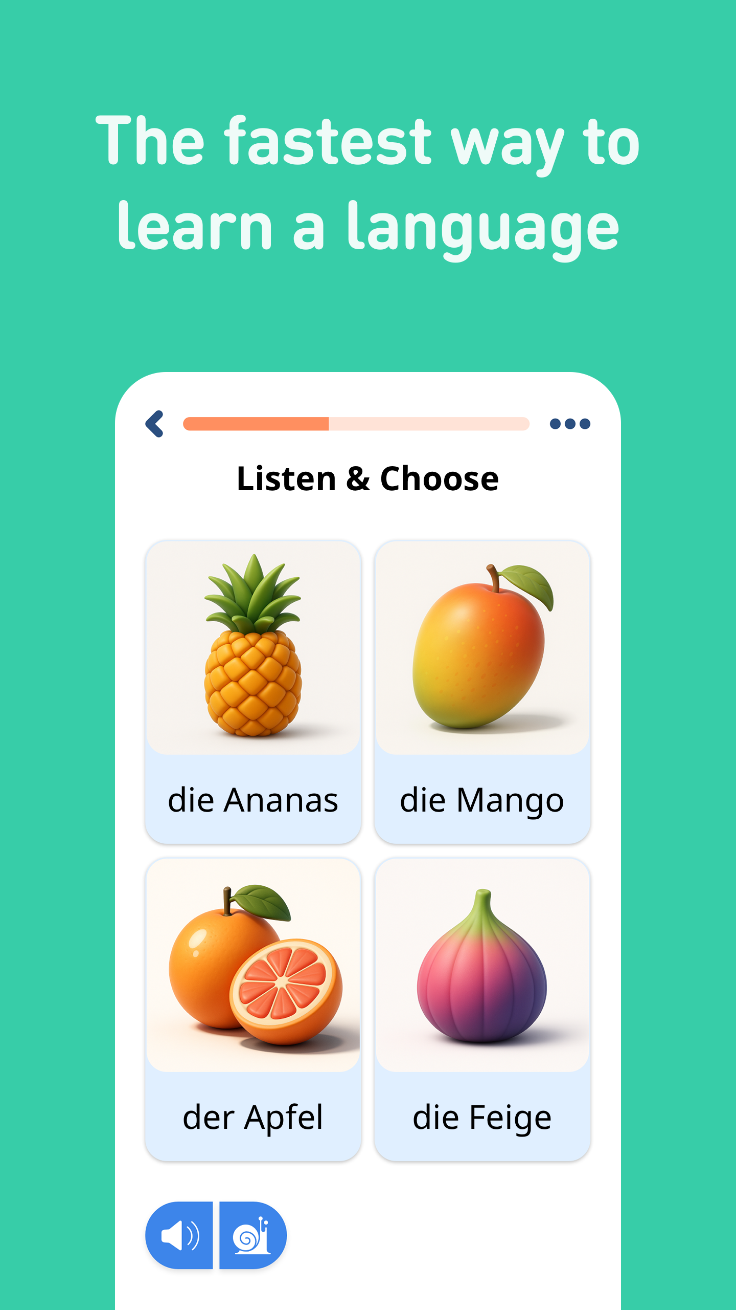 اسکرین شات 2 برنامه Learn German - 11,000 Words