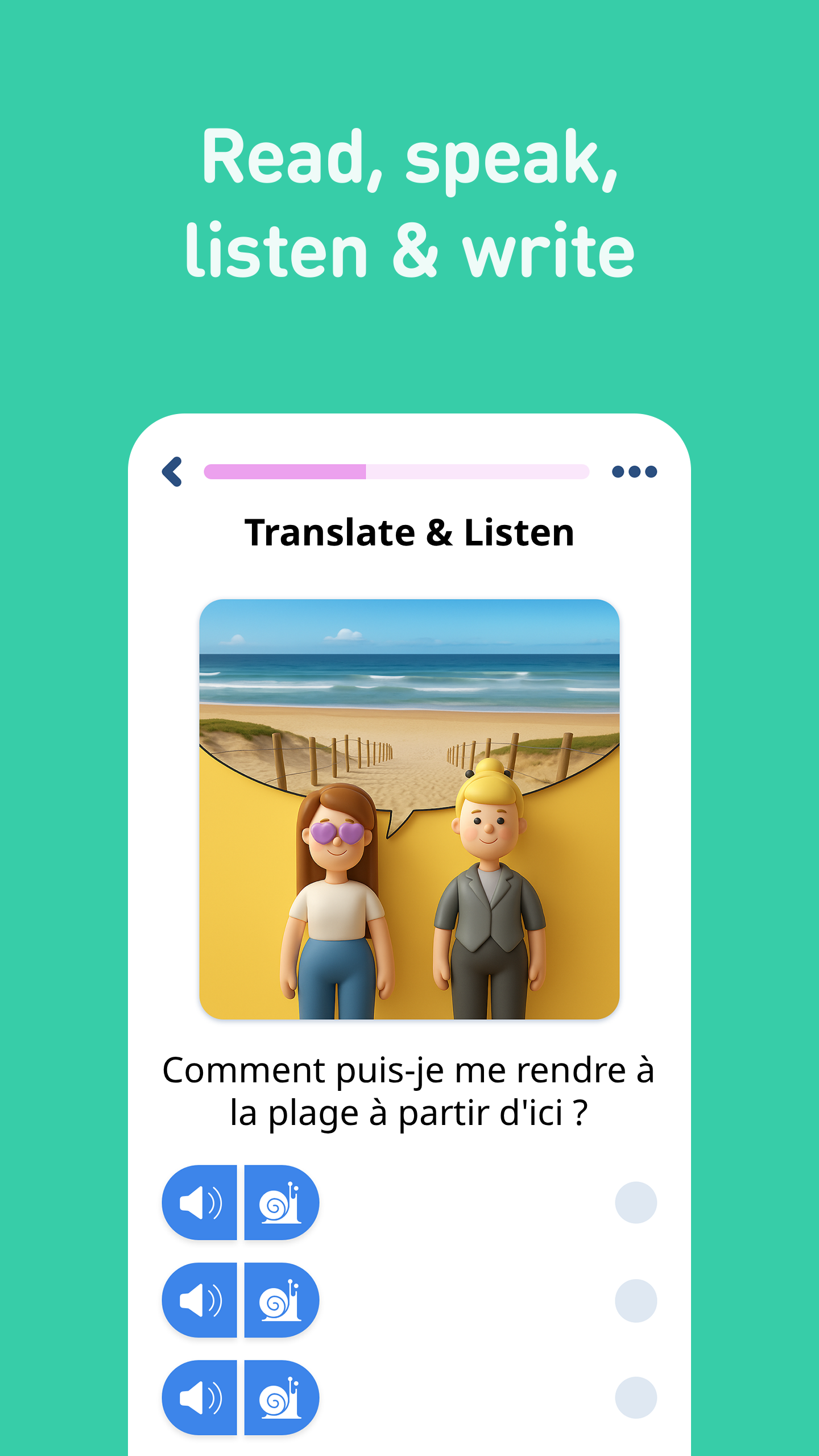 اسکرین شات 6 برنامه Learn Languages - FunEasyLearn