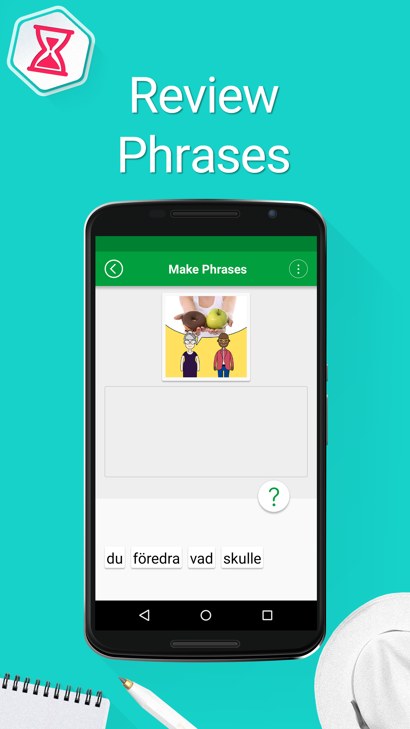 اسکرین شات 6 برنامه Learn Swedish - 5,000 Phrases