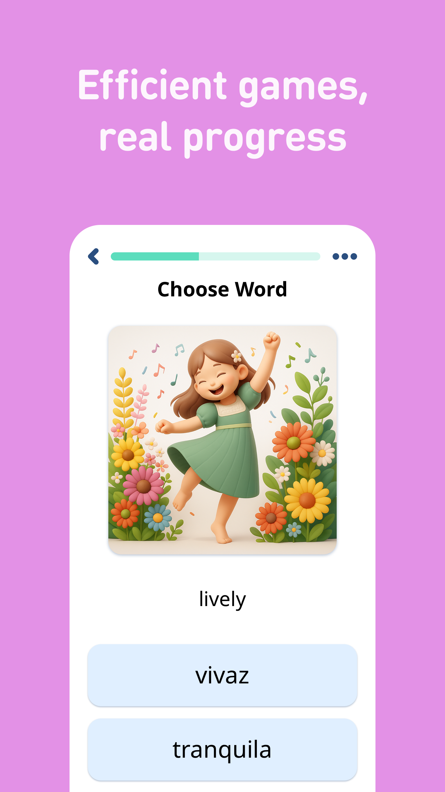 اسکرین شات 3 برنامه Learn Spanish - 11,000 Words