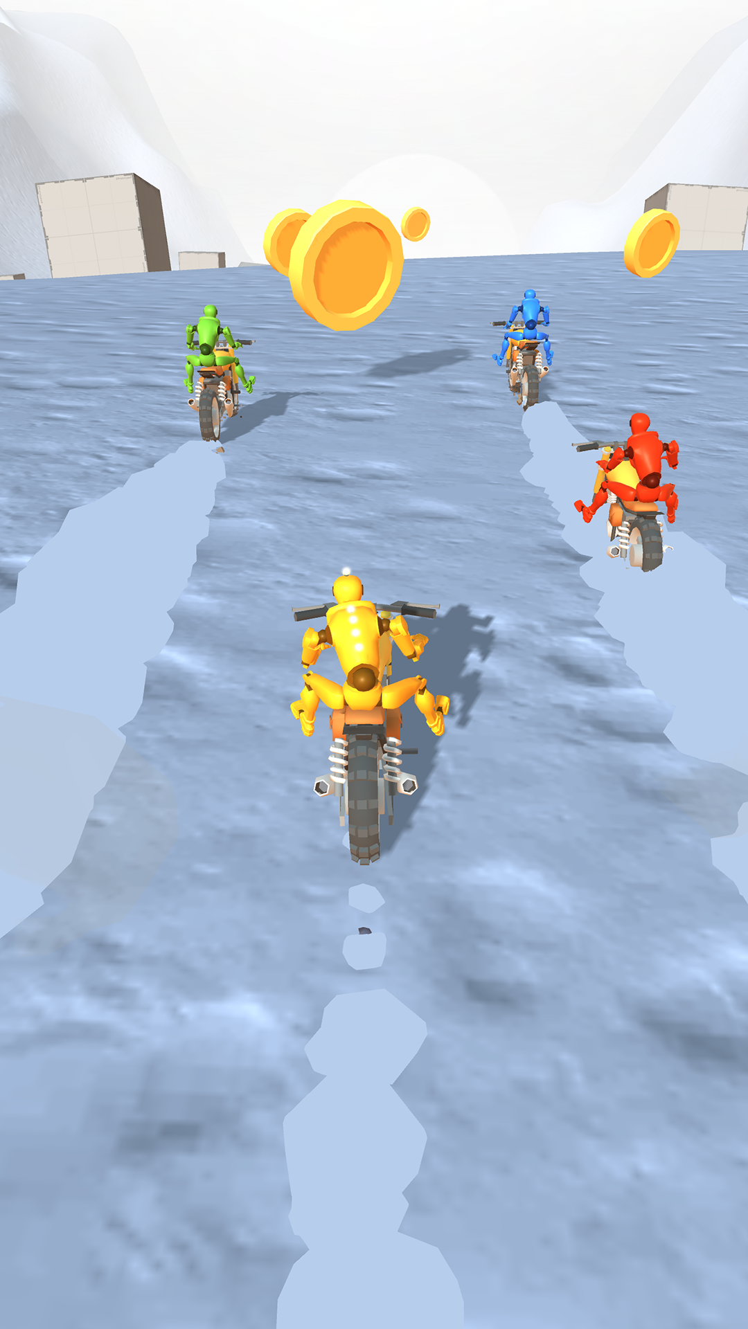 اسکرین شات 3 بازی Ragdoll Bike: Downhill 3D
