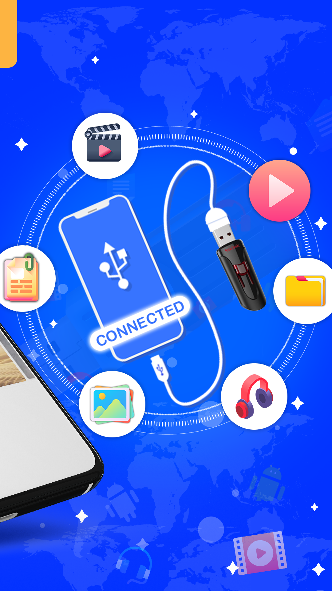 اسکرین شات 1 برنامه OTG USB File Explorer