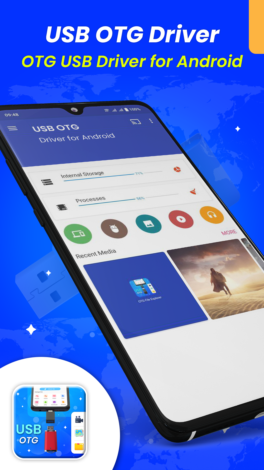 اسکرین شات 3 برنامه OTG USB File Explorer
