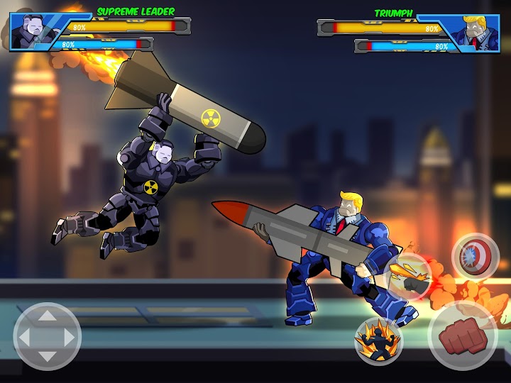 اسکرین شات 5 بازی Robot Super: Hero Champions