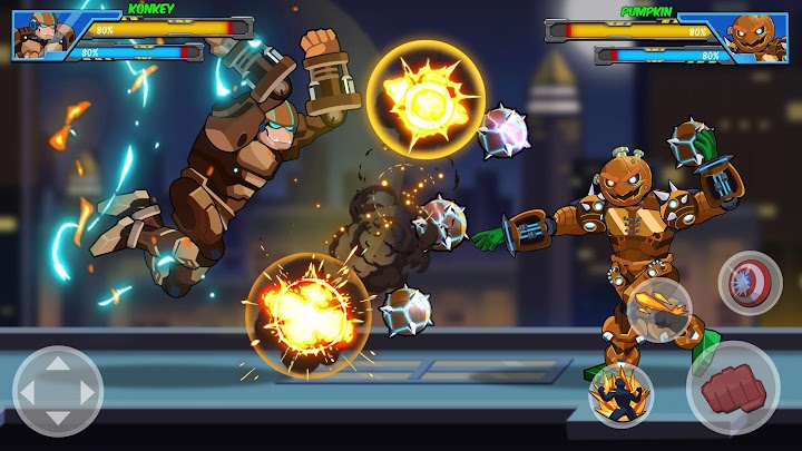 اسکرین شات 4 بازی Robot Super: Hero Champions