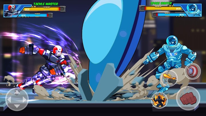 اسکرین شات 3 بازی Robot Super: Hero Champions
