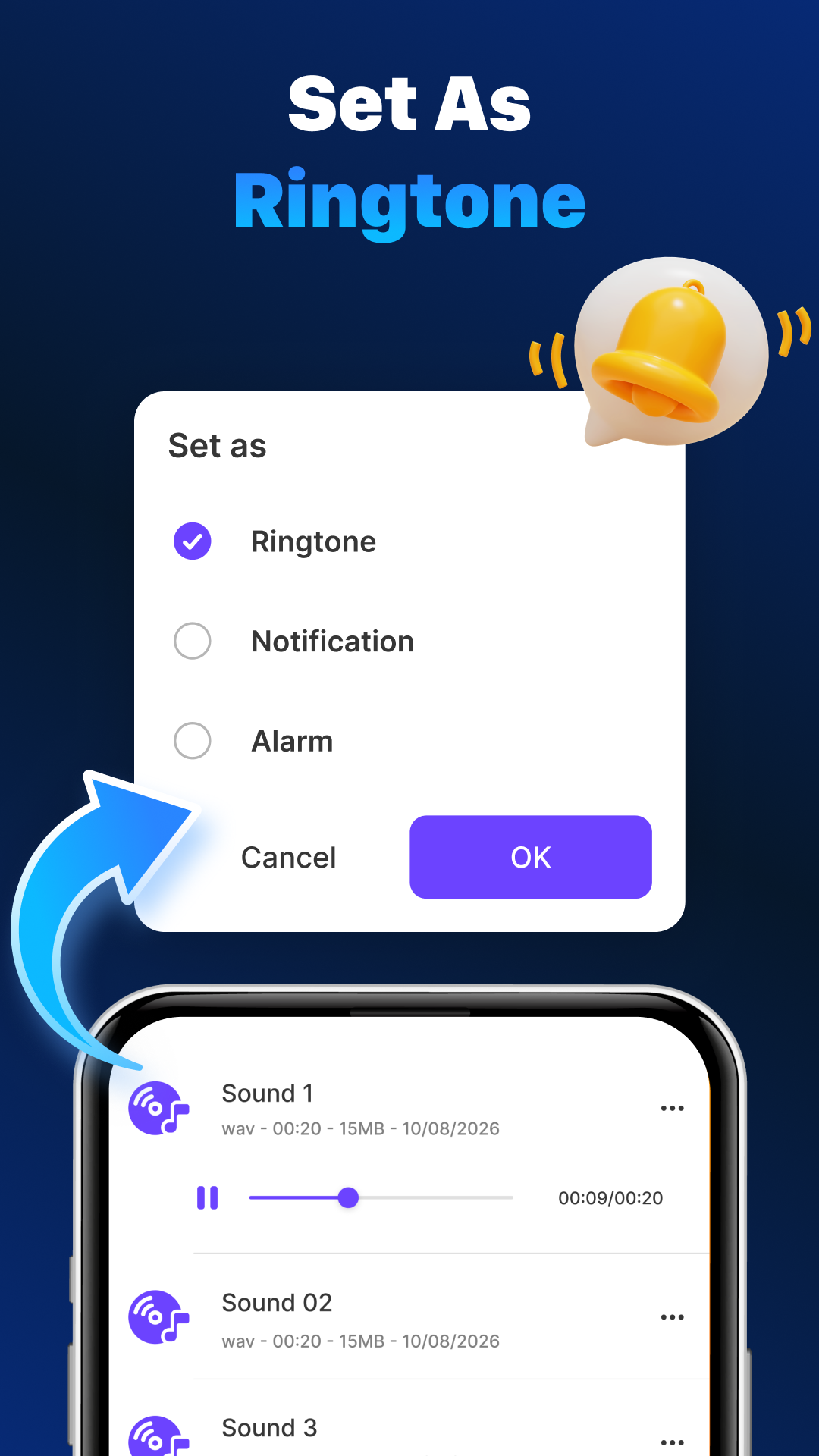 اسکرین شات 7 برنامه Voice Changer by Sound Effects