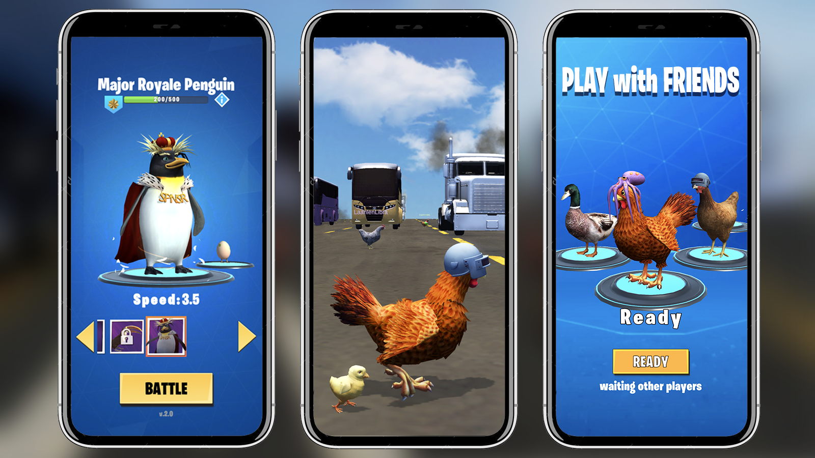 اسکرین شات 6 بازی 🇺🇸Chicken Royale: Chicken Ch