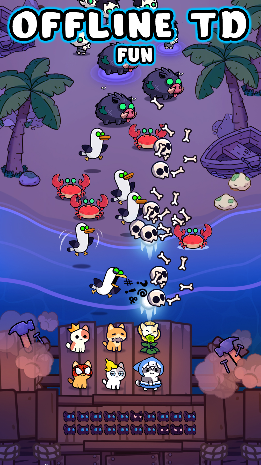اسکرین شات 7 بازی Kitty Castle: Tower Defense