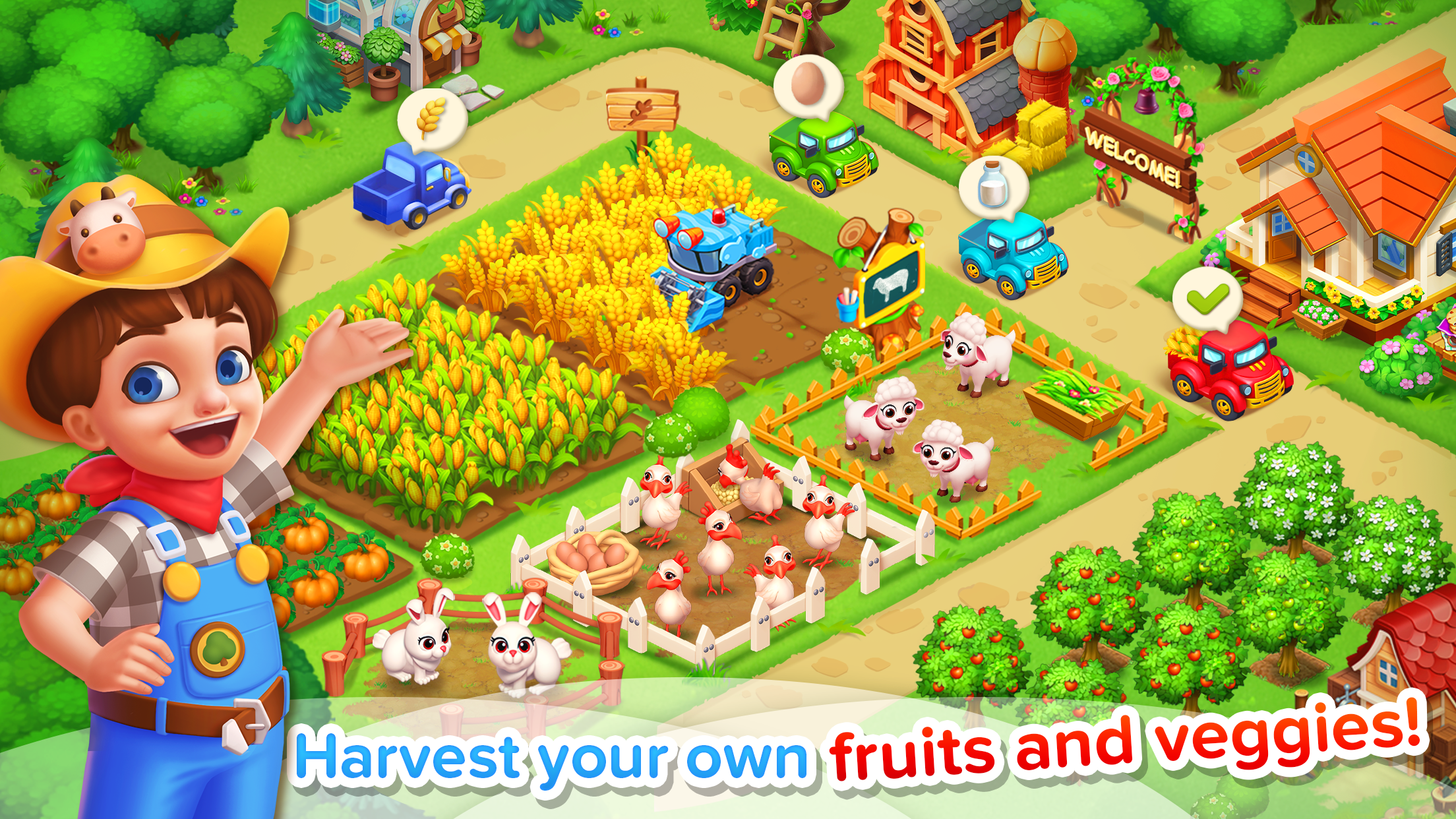 اسکرین شات 1 بازی Family Farm Seaside