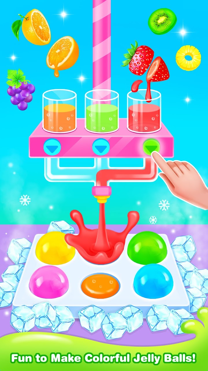 اسکرین شات 7 بازی ASMR Rainbow Dessert Maker – Fun Games for Girls