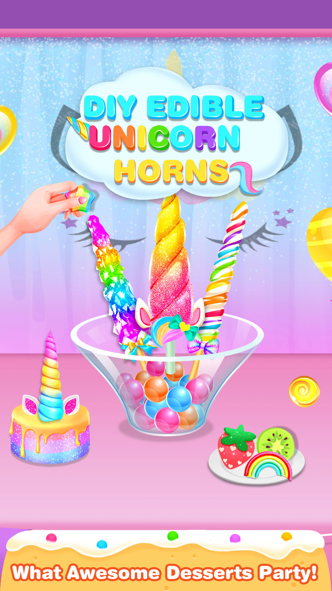 اسکرین شات 5 بازی Unicorn Horn ASMR Games
