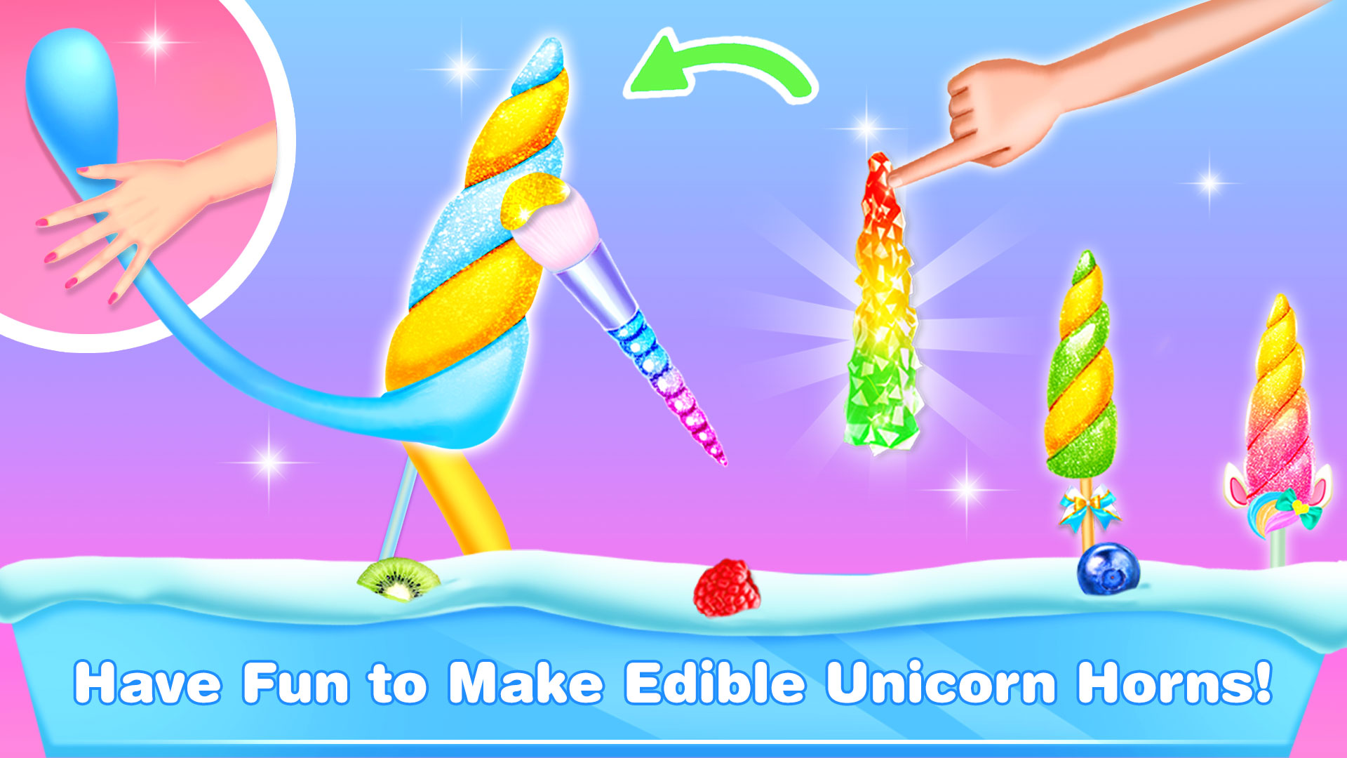 اسکرین شات 2 بازی Unicorn Horn ASMR Games