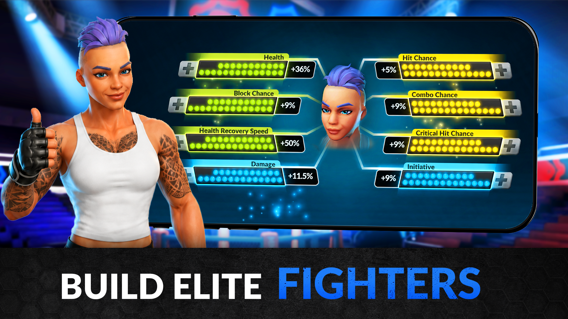 اسکرین شات 3 برنامه MMA Manager 2: Boxing Training