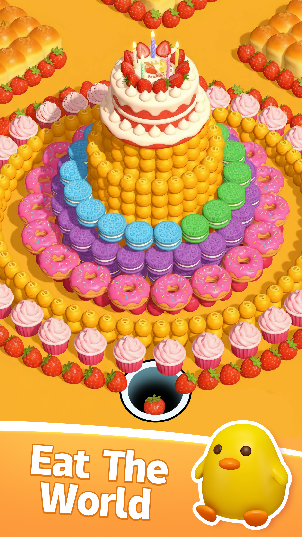 اسکرین شات 4 بازی Hole Swallow All - Eat All