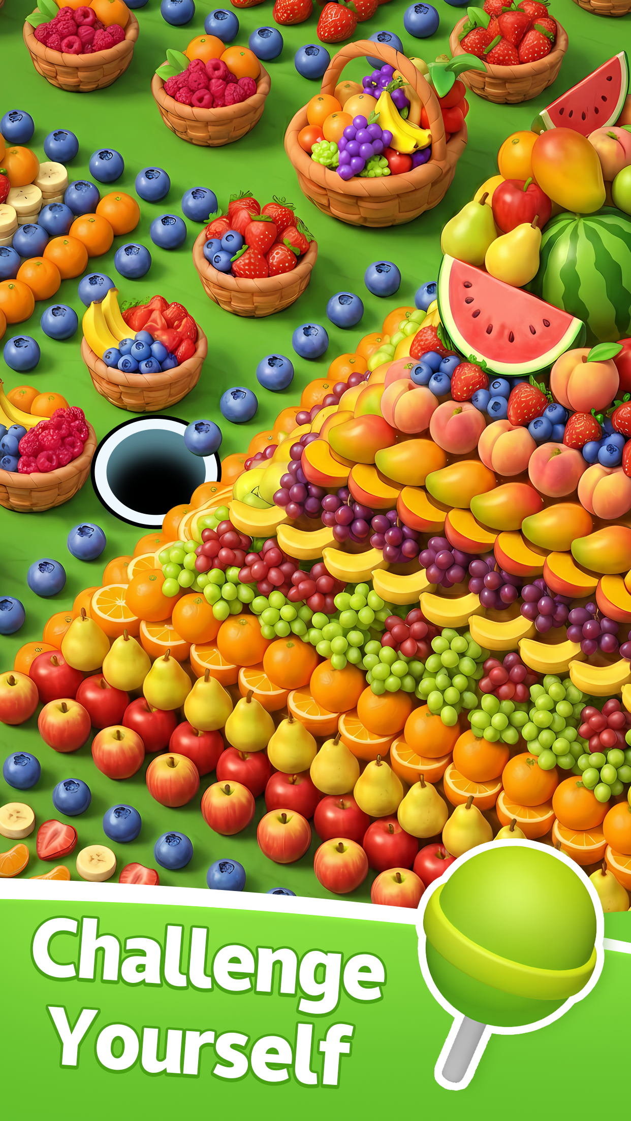 اسکرین شات 1 بازی Hole Swallow All - Eat All