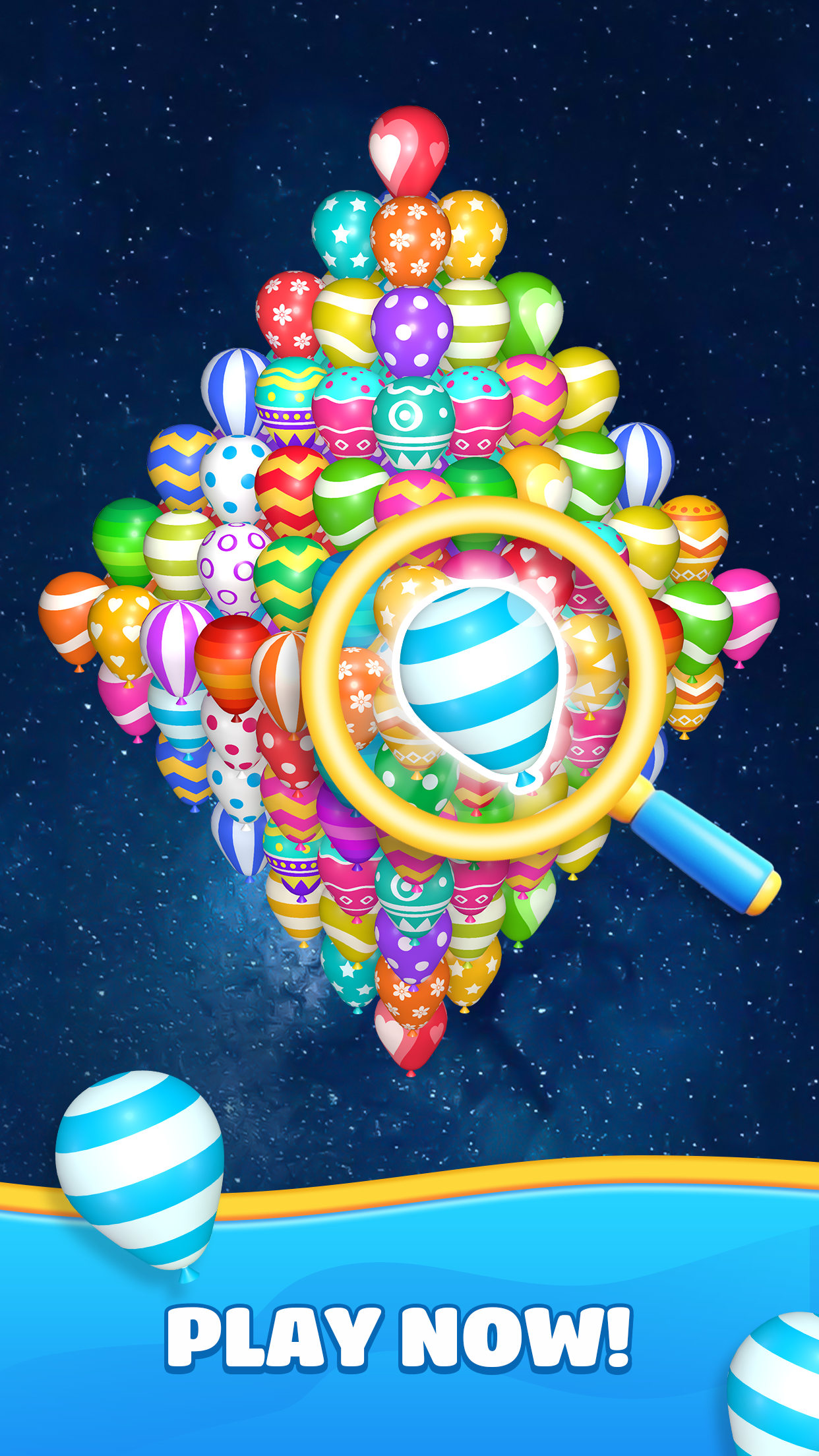 اسکرین شات 3 بازی Triple Rotate-Balloon Match 3D