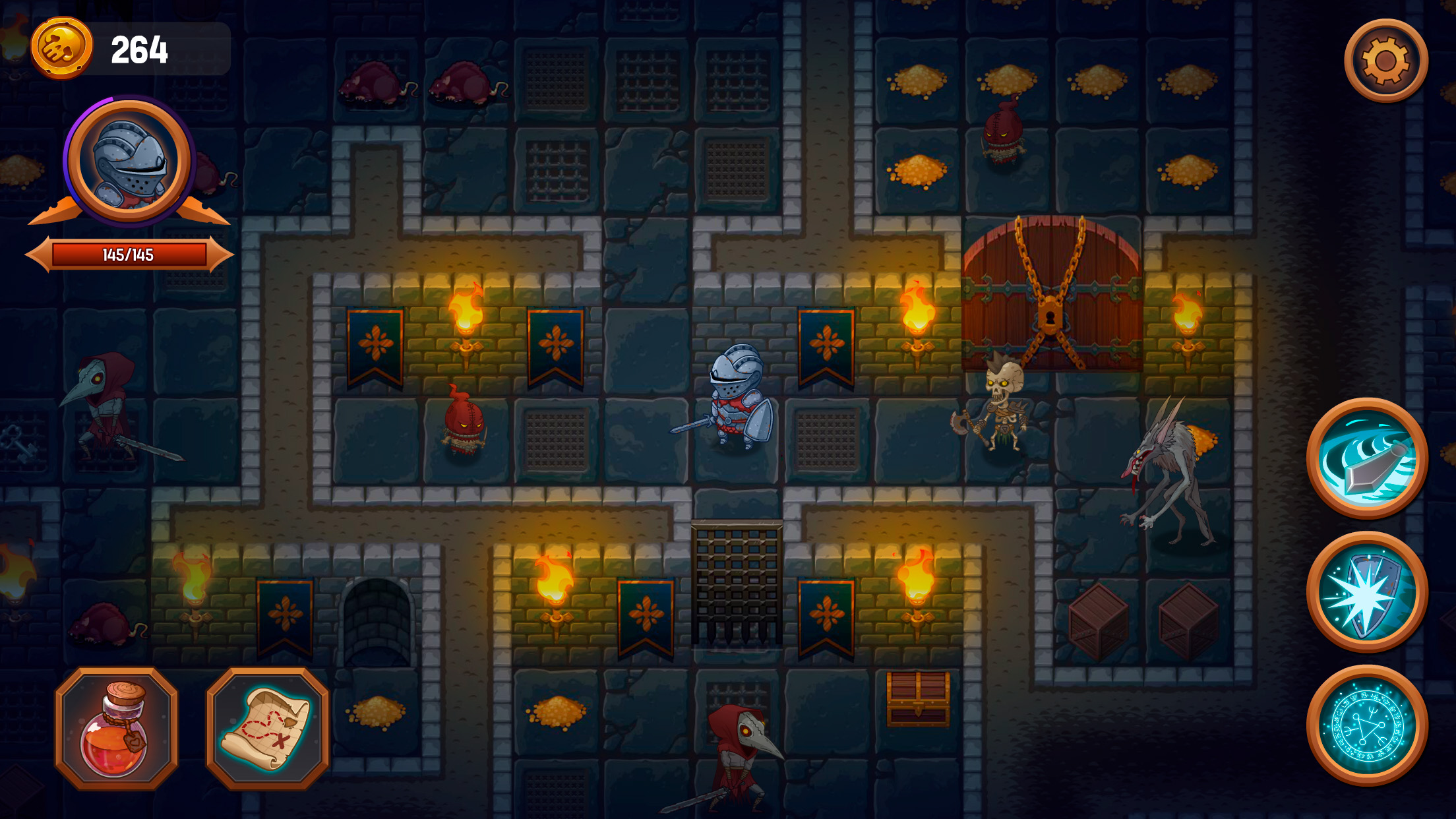 اسکرین شات 6 بازی Dungeon: Age of Heroes