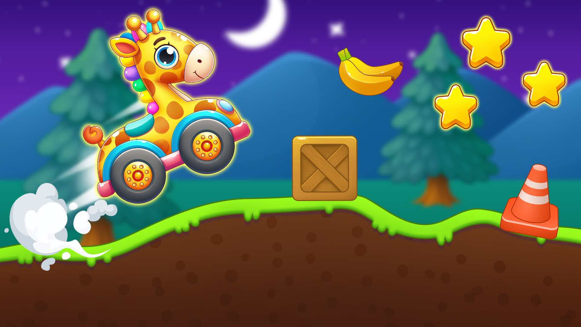 اسکرین شات 1 بازی Cute Animal Car Racing Game