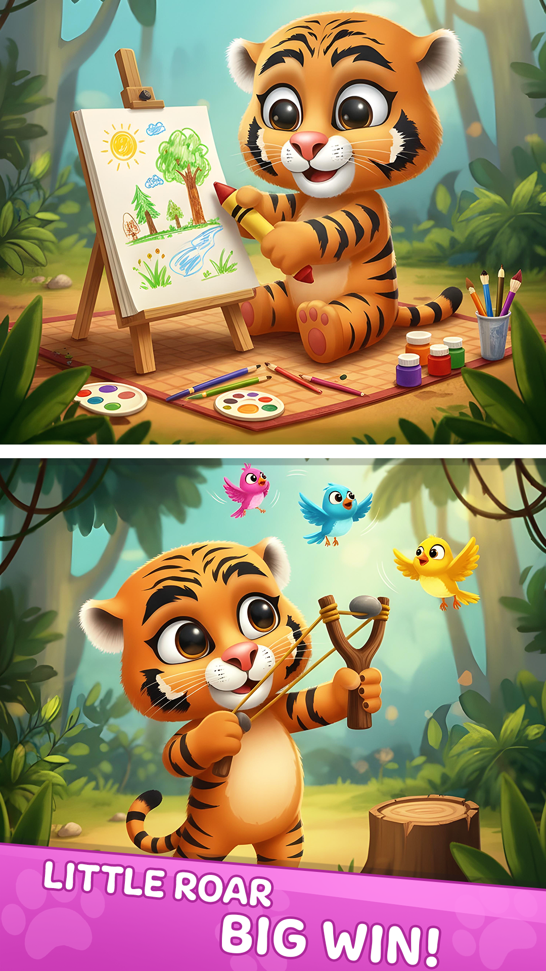 اسکرین شات 6 بازی Baby Tiger Daycare: Pet Game