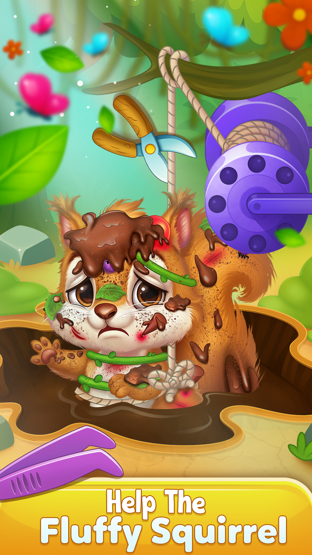 اسکرین شات 4 بازی Fluffy Squirrel Care & Fun