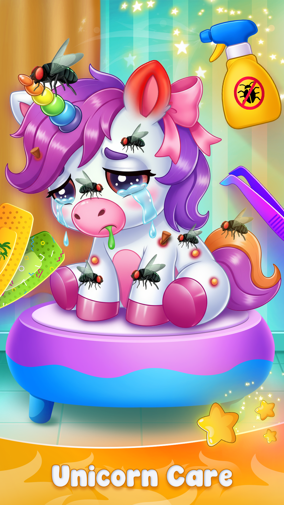 اسکرین شات 4 بازی Unicorn Love & Care