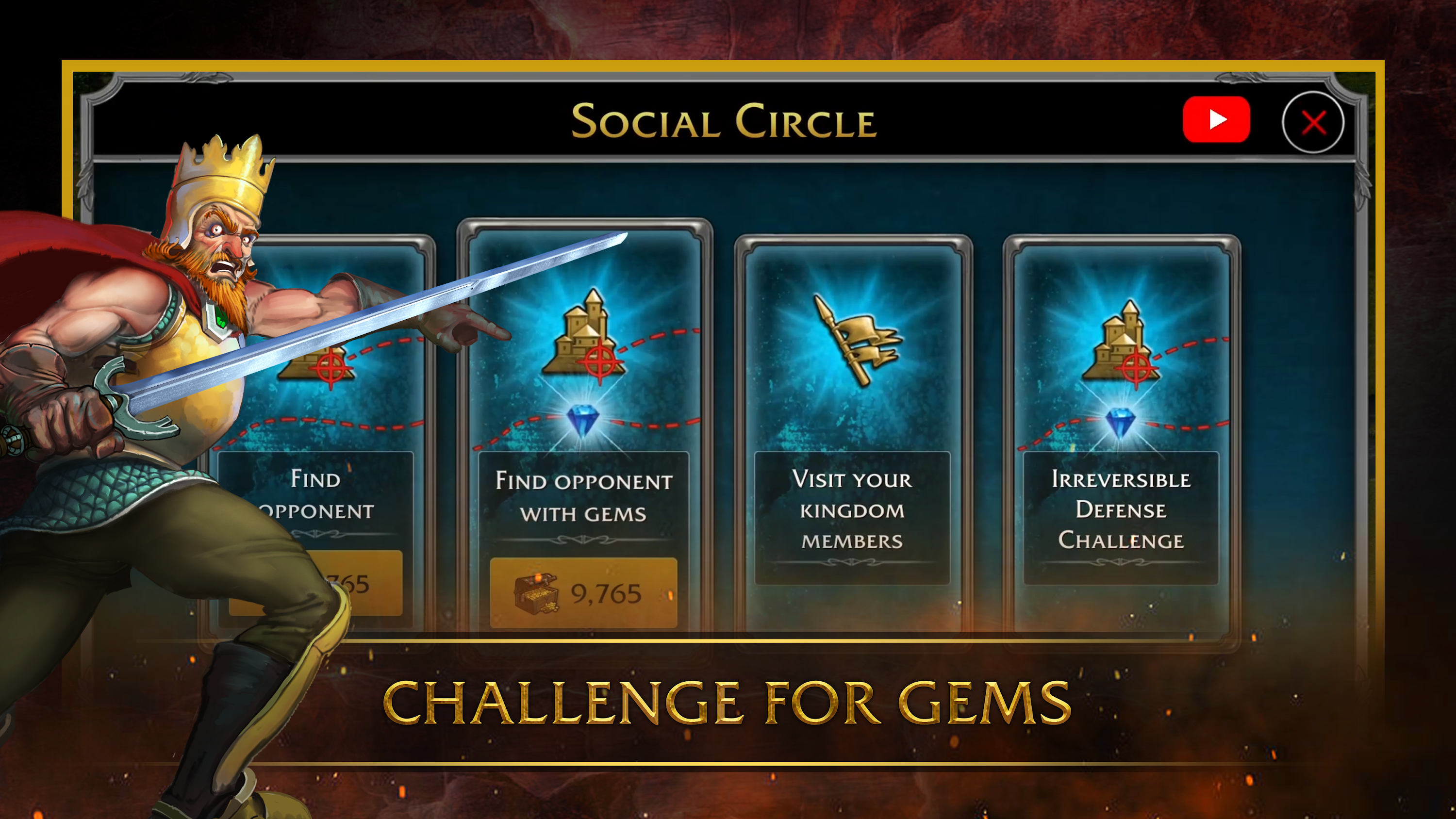 اسکرین شات 3 بازی Rage War Battle History