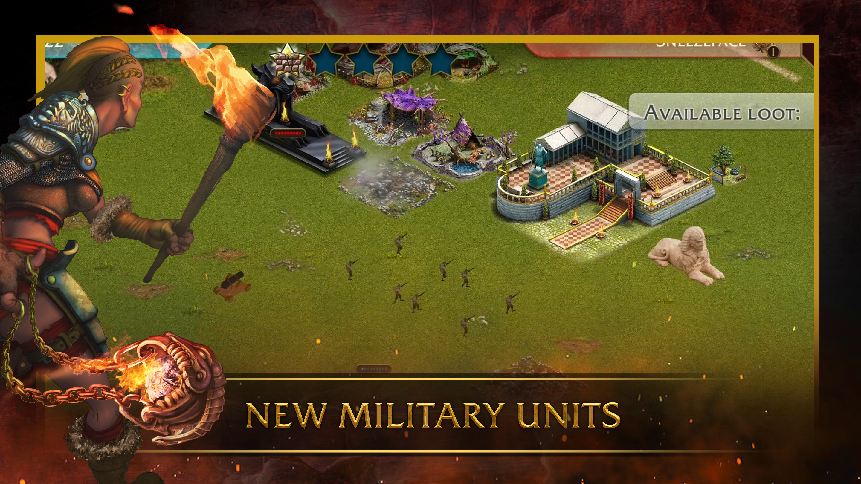 اسکرین شات 5 بازی Rage War Battle History