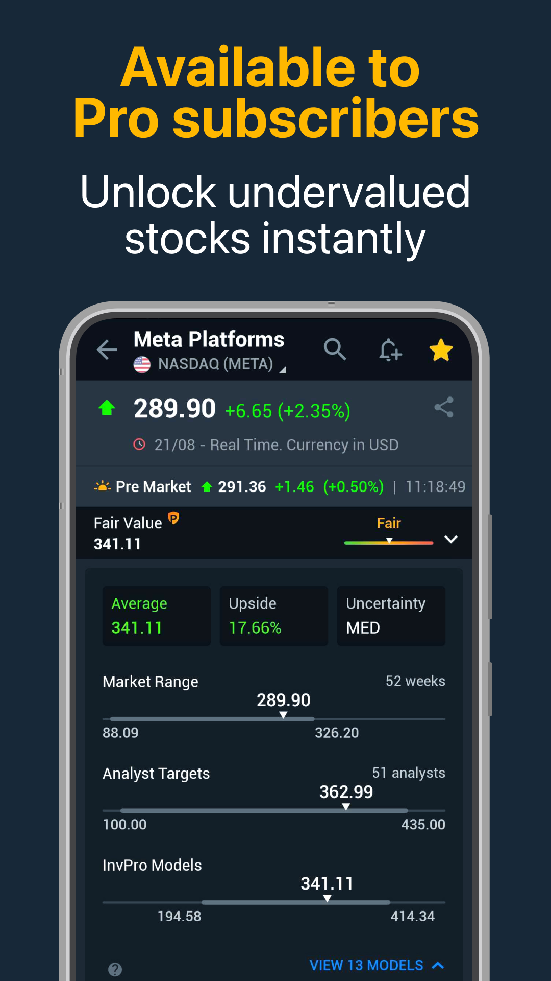 اسکرین شات 5 برنامه Investing.com: Stock Market