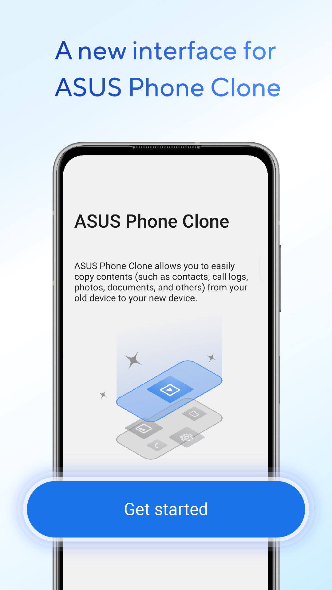 اسکرین شات 1 برنامه ASUS Phone Clone