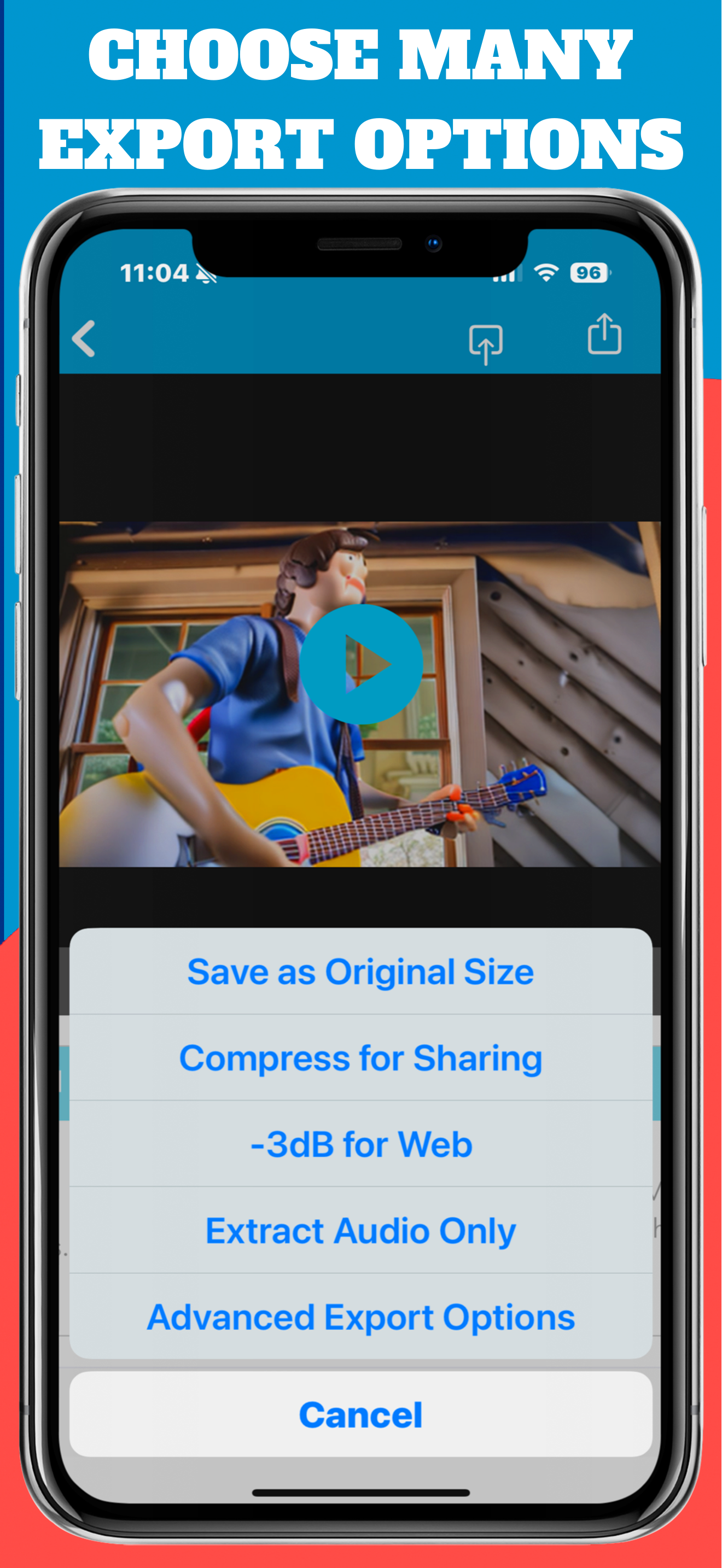 اسکرین شات 4 برنامه Video Volume Booster: AudioFix