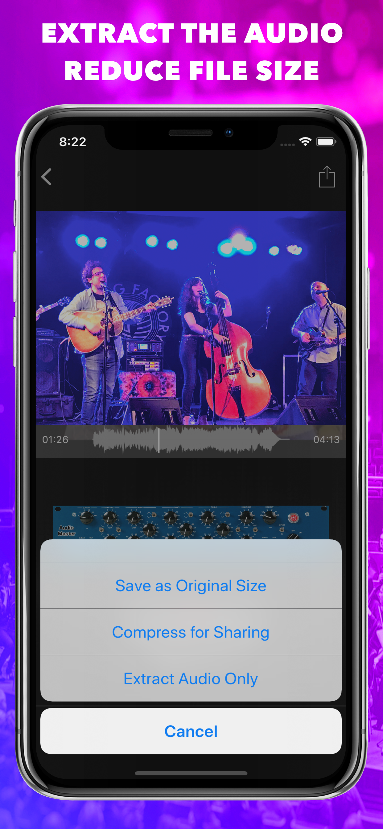 اسکرین شات 7 برنامه Video Sound Editor VideoMaster