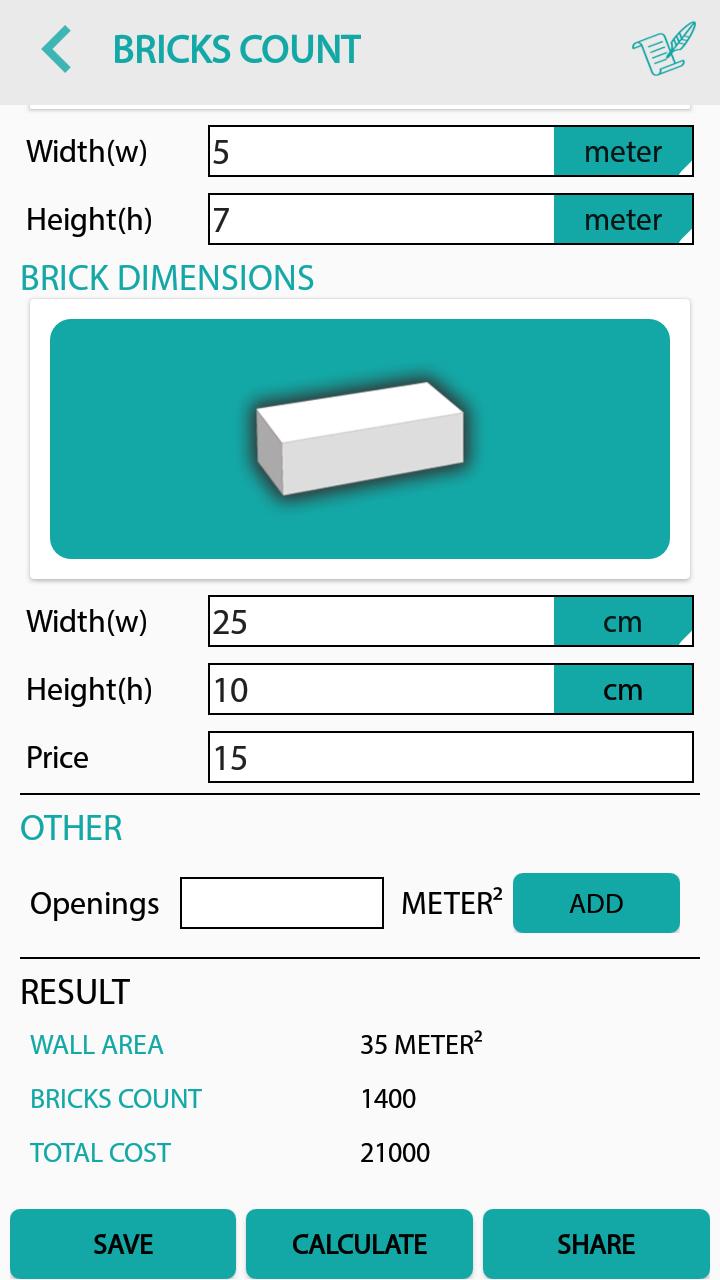 اسکرین شات 8 برنامه Civil: Concrete Calculator