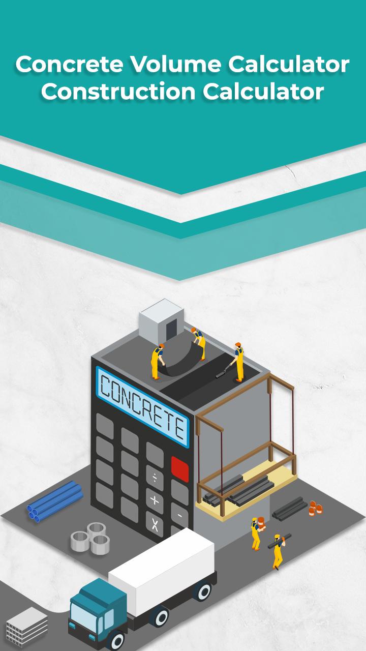 اسکرین شات 1 برنامه Civil: Concrete Calculator