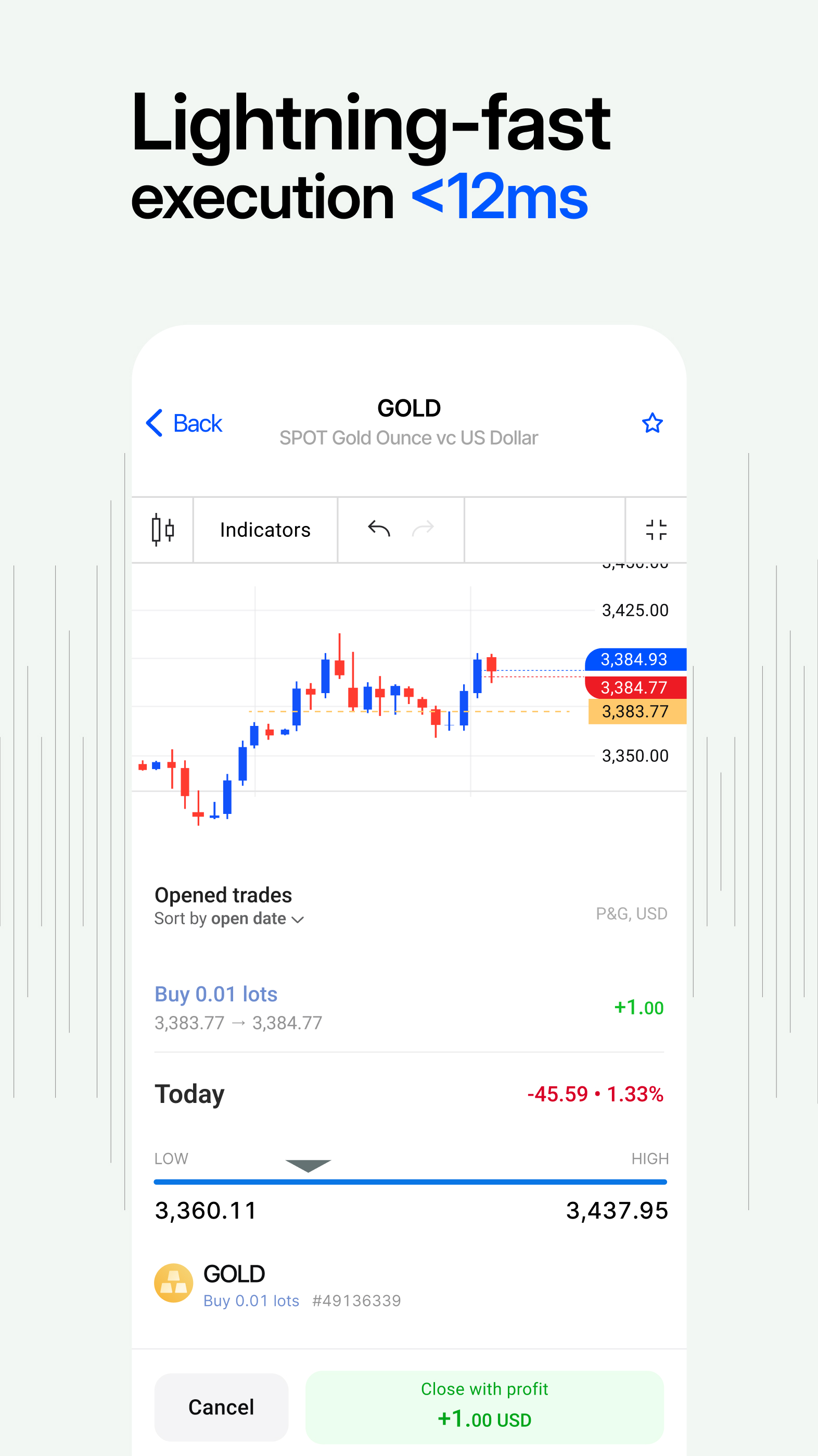 اسکرین شات 5 برنامه FxPro: Trading & Investing