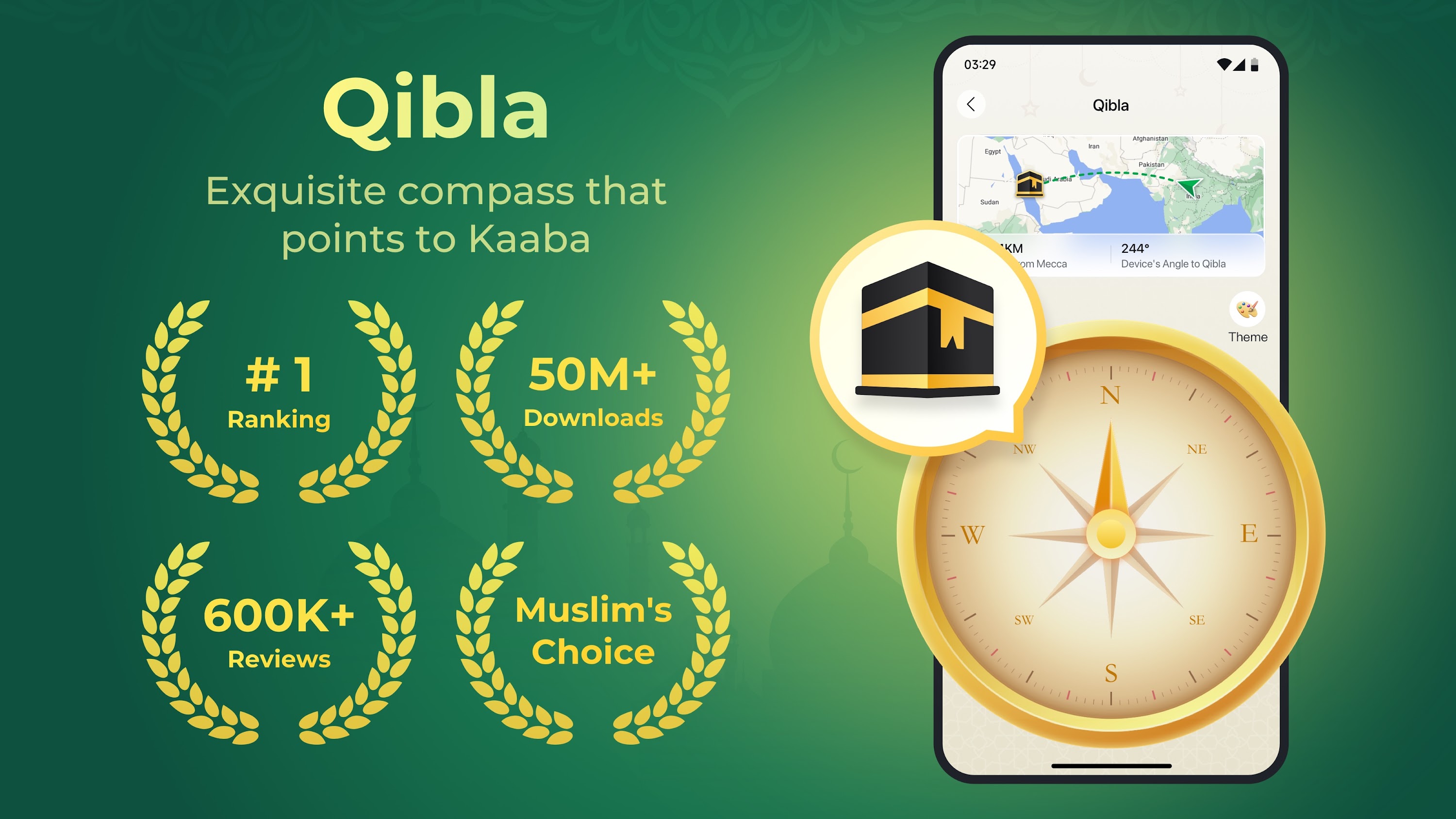 اسکرین شات 1 برنامه WeMuslim: Athan, Qibla&Quran