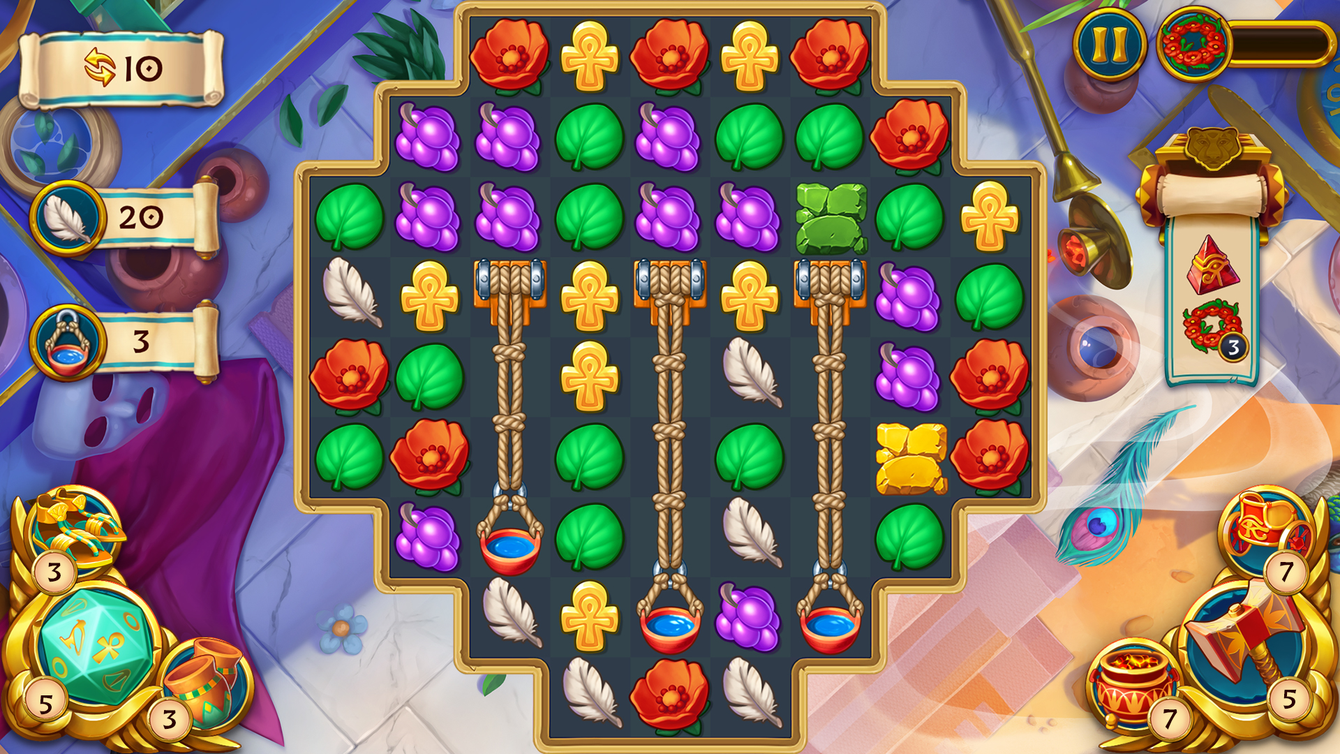 اسکرین شات 8 بازی Jewels of Egypt・Match 3 Puzzle