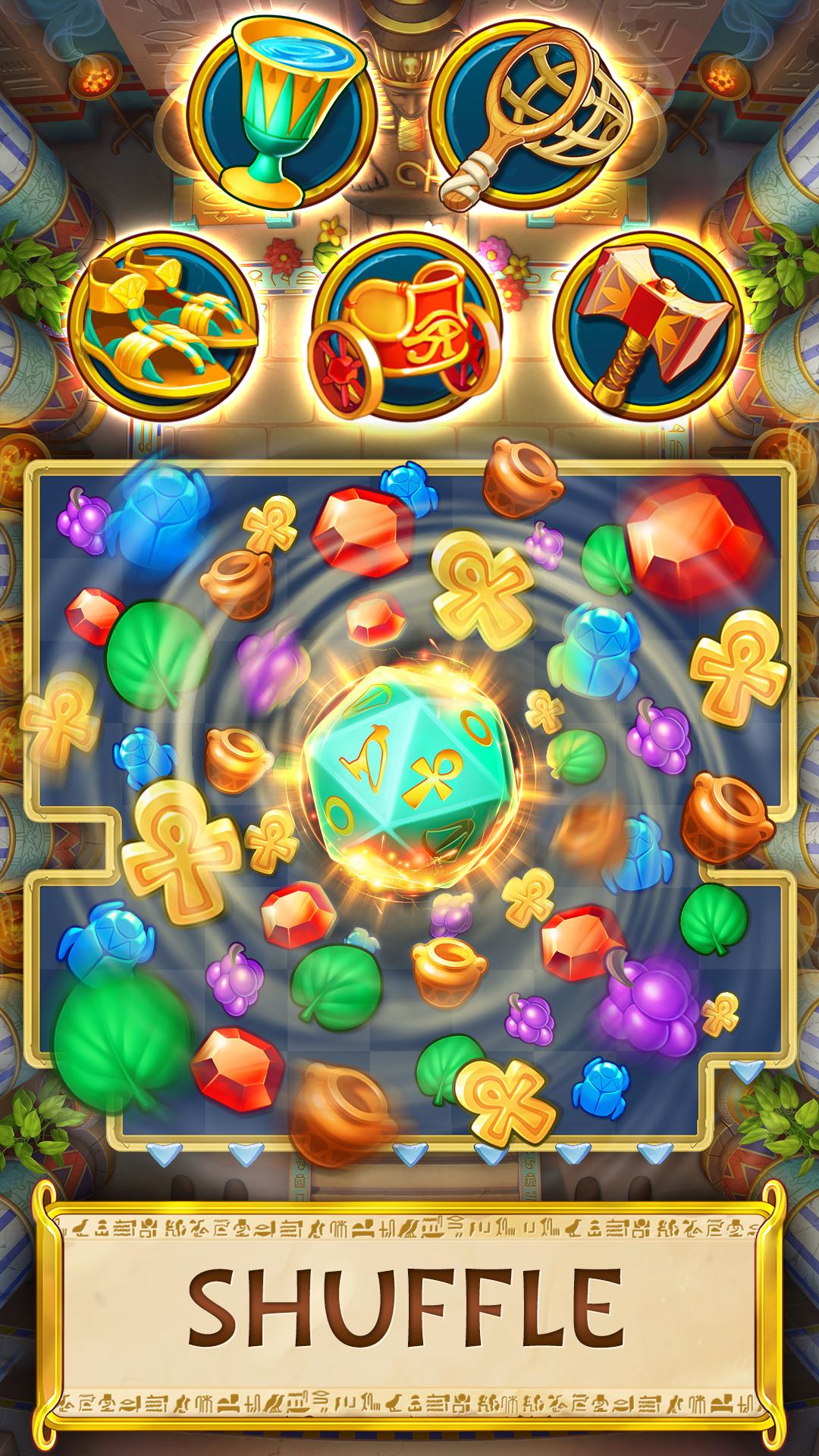 اسکرین شات 3 بازی Jewels of Egypt・Match 3 Puzzle