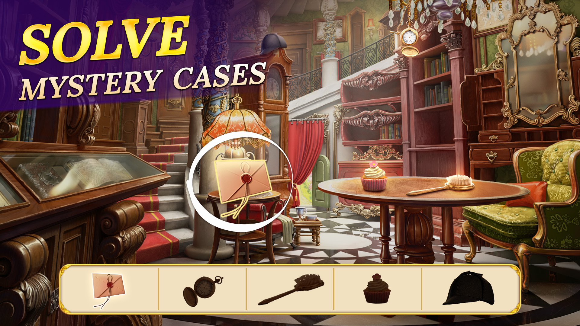 اسکرین شات 4 بازی Sherlock・Hidden Object・Match-3