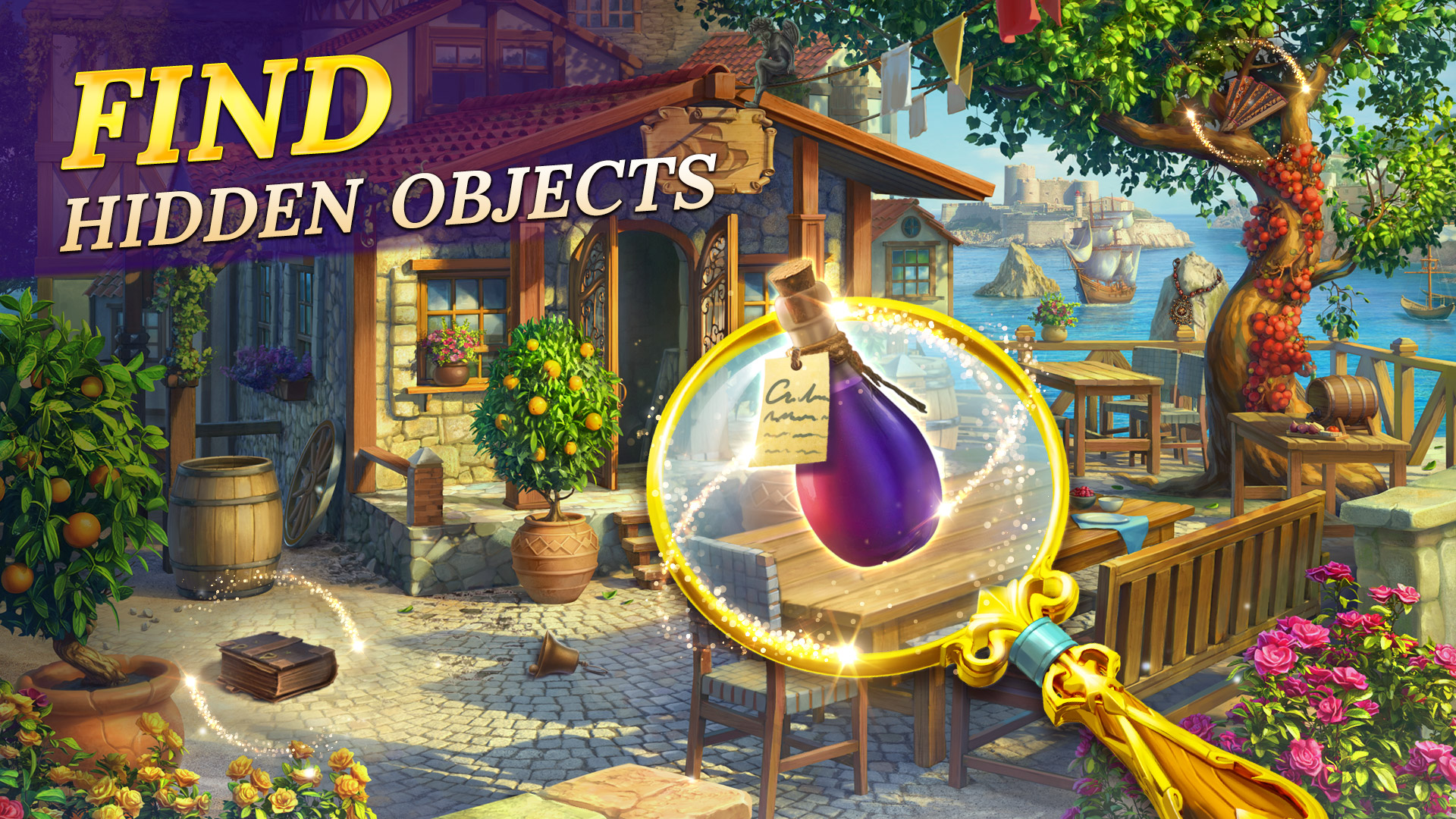 اسکرین شات 2 بازی Sherlock・Hidden Object・Match-3