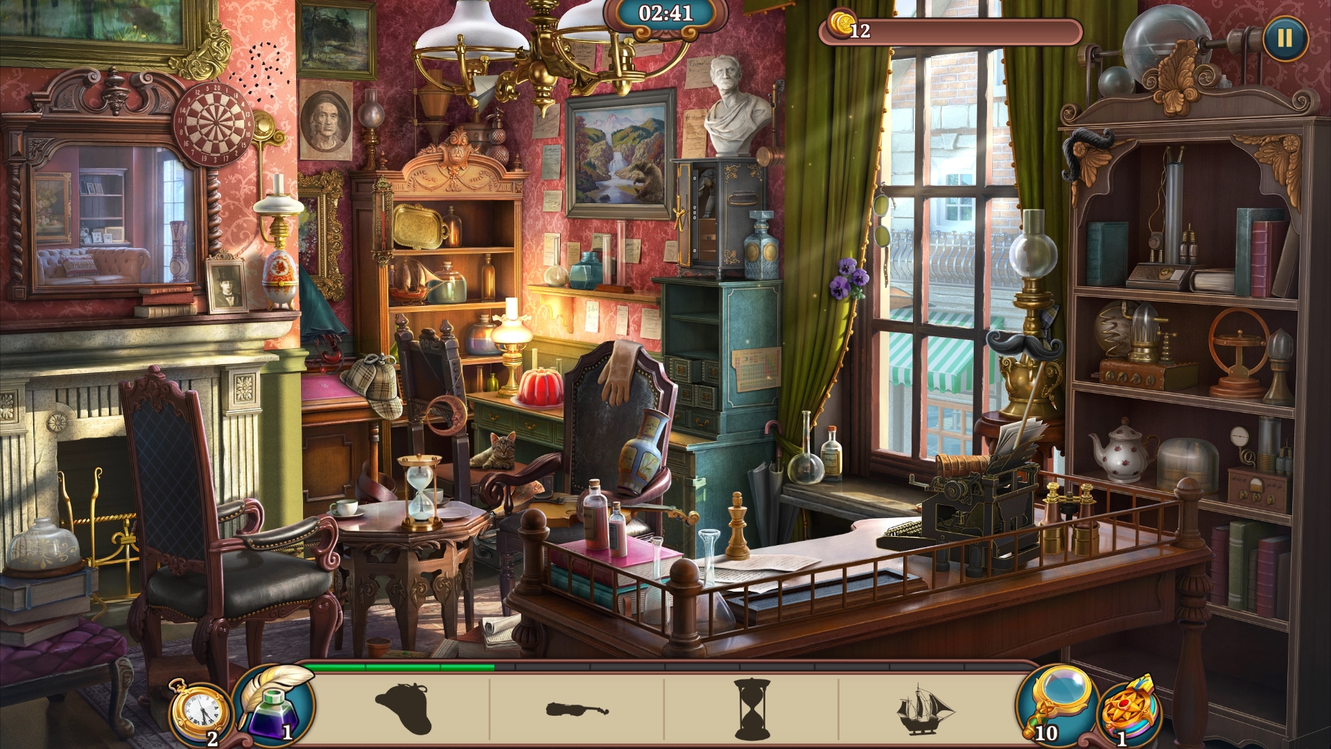 اسکرین شات 7 بازی Sherlock・Hidden Object・Match-3
