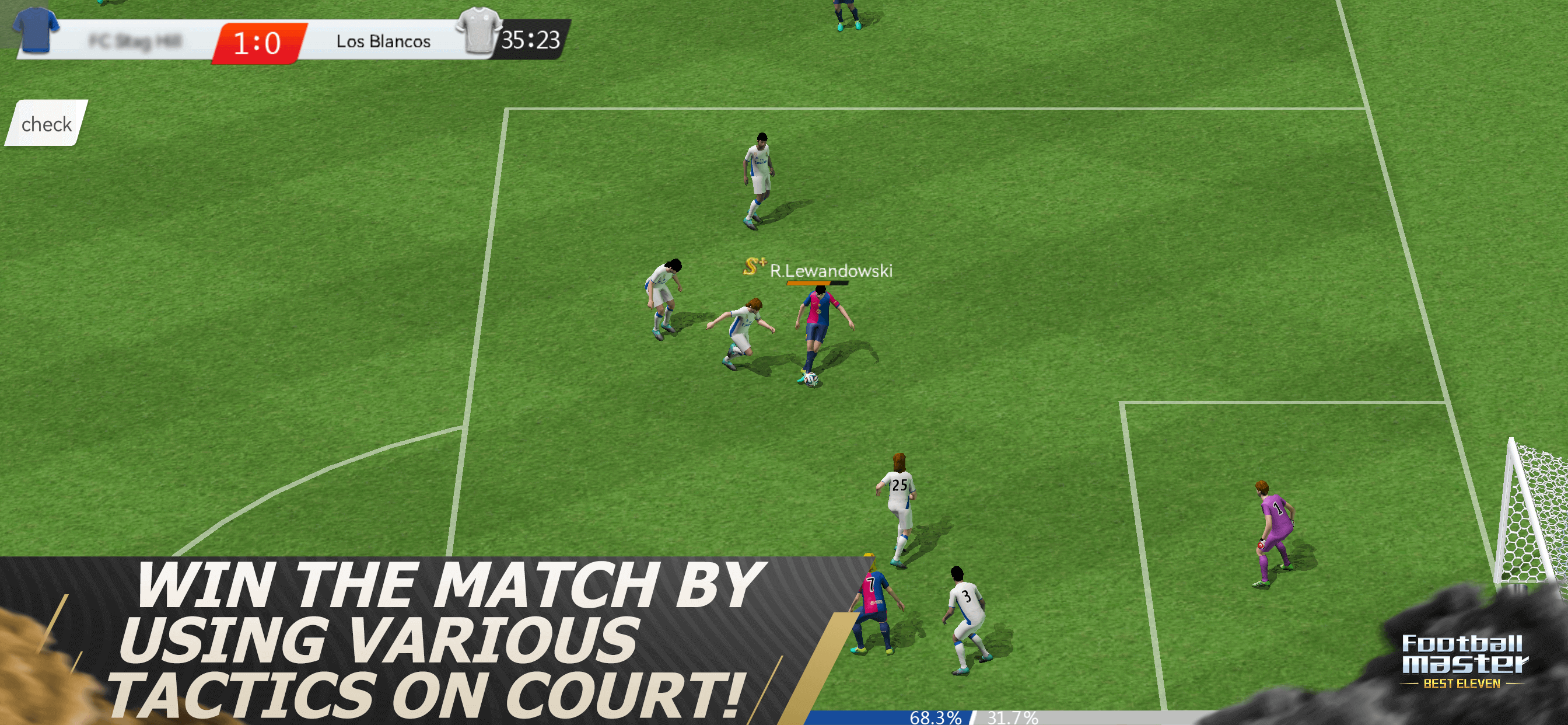 اسکرین شات 2 بازی Football Master
