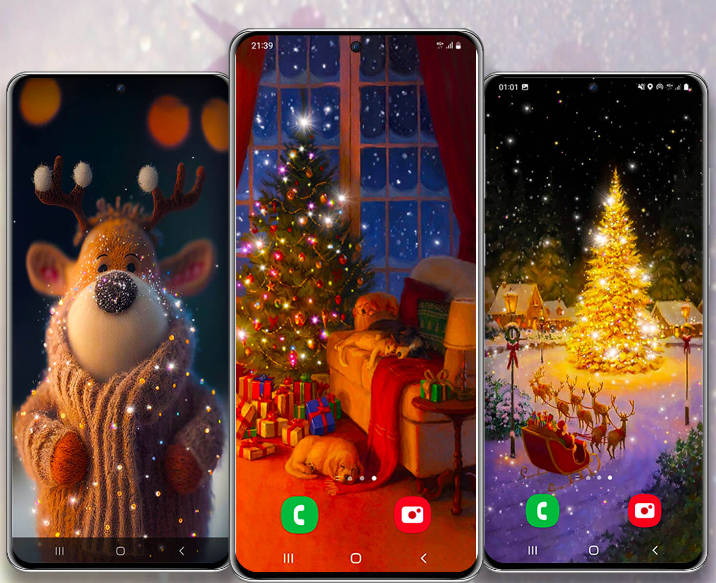 اسکرین شات 8 برنامه Glitter Live Wallpaper 3D
