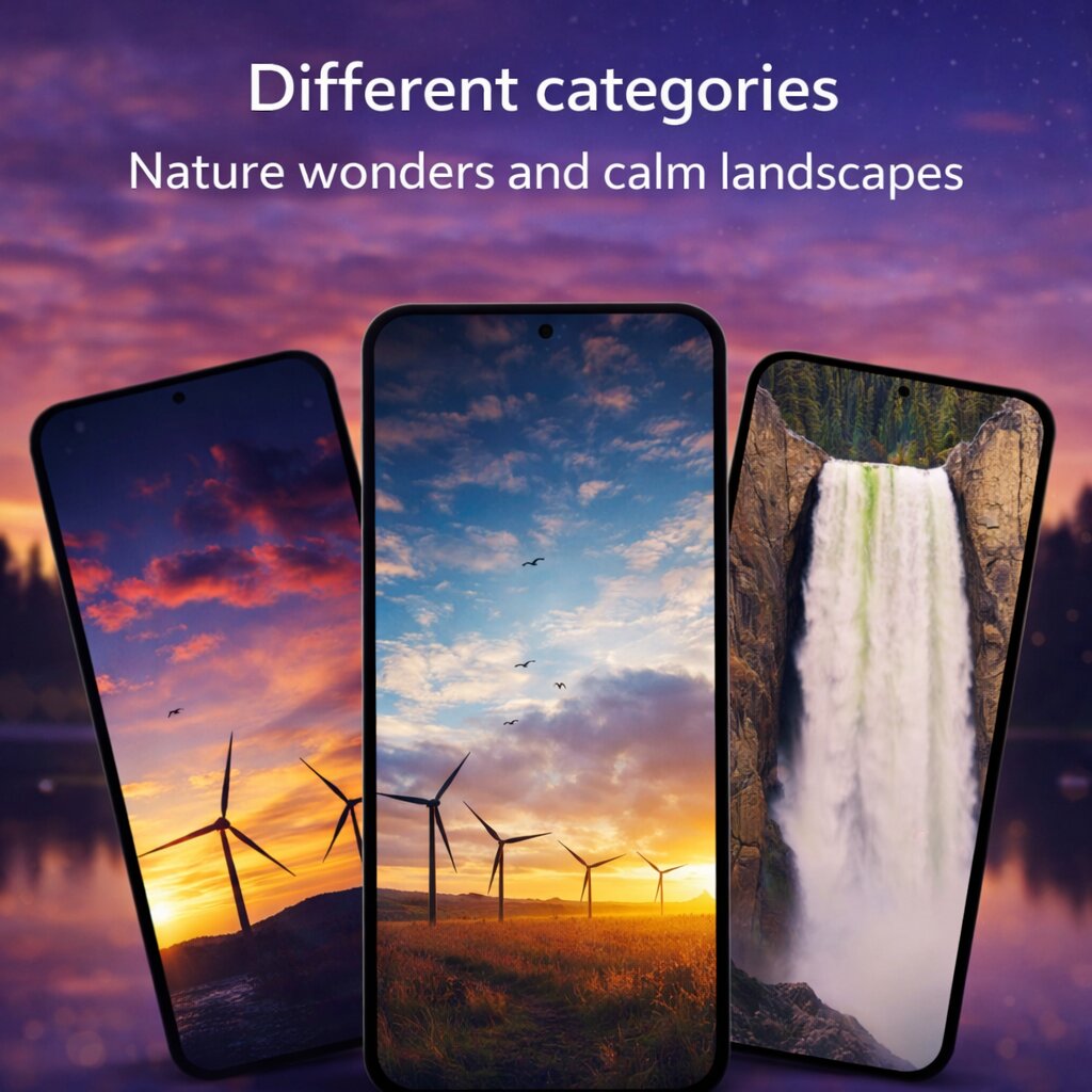 اسکرین شات 6 برنامه Galaxy Live Wallpapers