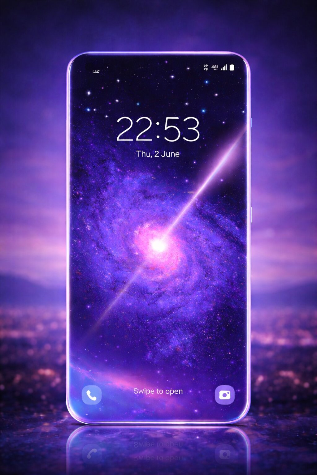 اسکرین شات 1 برنامه Galaxy Live Wallpapers