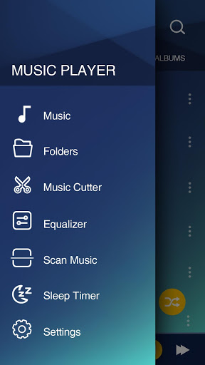 اسکرین شات 3 برنامه Music Player for Samsung Galaxy