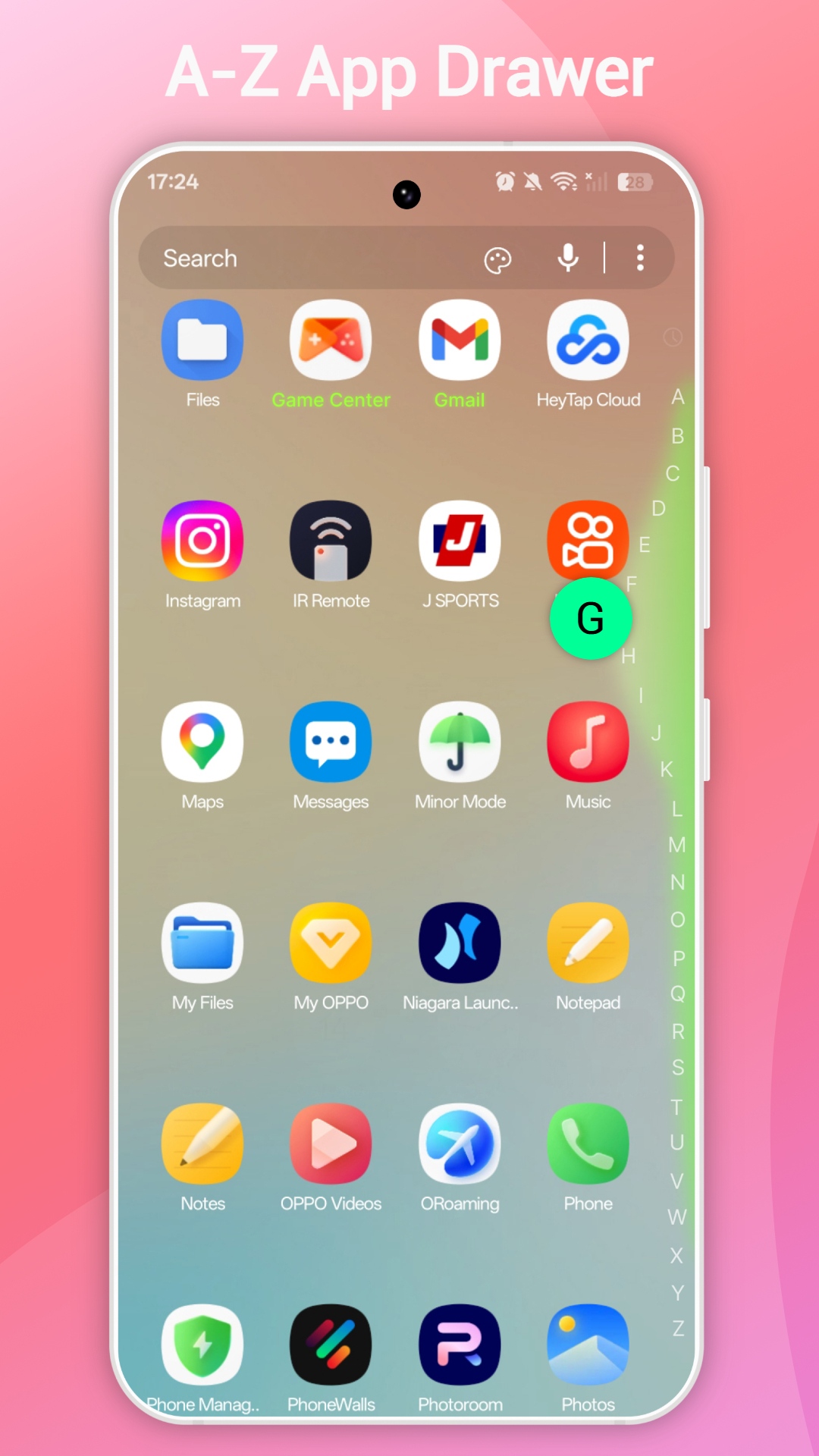 اسکرین شات 5 برنامه S26 / S7 Launcher for Galaxy S