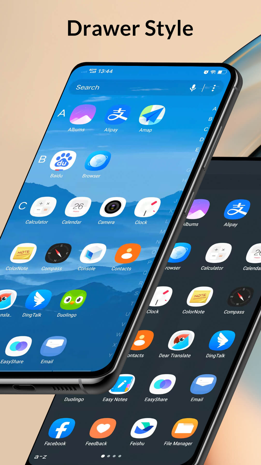 اسکرین شات 4 برنامه S25 / S7 Launcher for Galaxy S