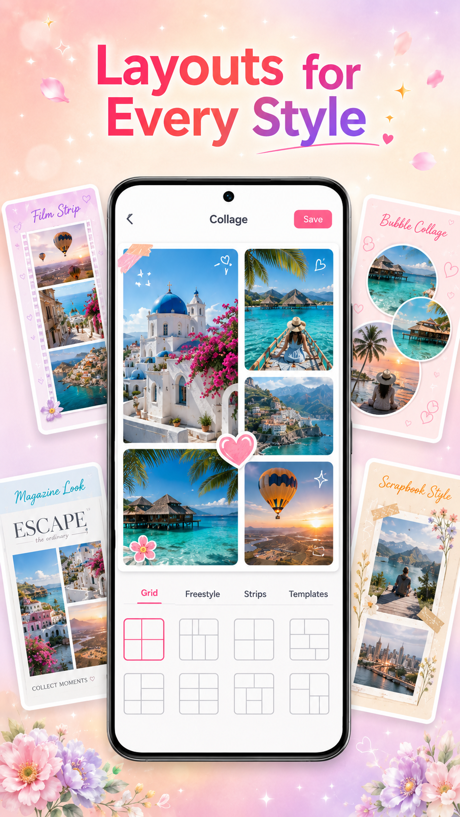 اسکرین شات 3 برنامه FrameX – Photo Frame App