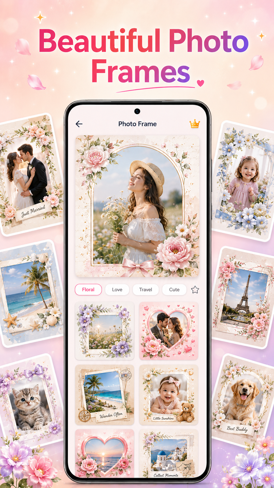 اسکرین شات 2 برنامه FrameX – Photo Frame App